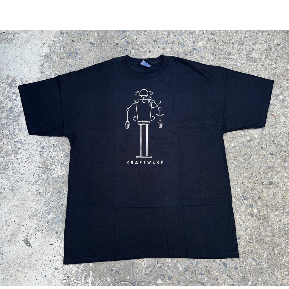 Vintage Kraftwerk Electronic Band‎ Robot Shirt XL